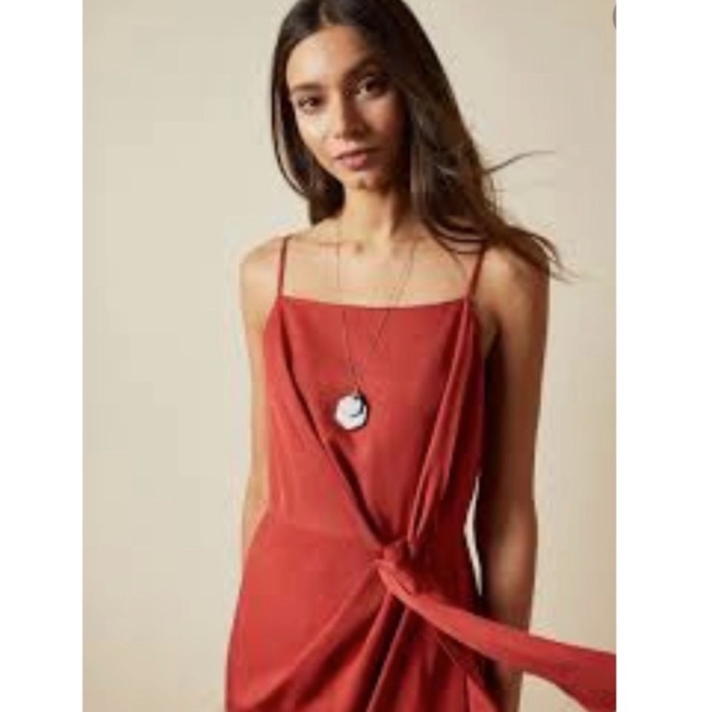 NWT TED BAKER LAANI BODYCON DRAPE MAXI DRESS SZ 6 US OR TED SZ 2 - Picture 9 of 11